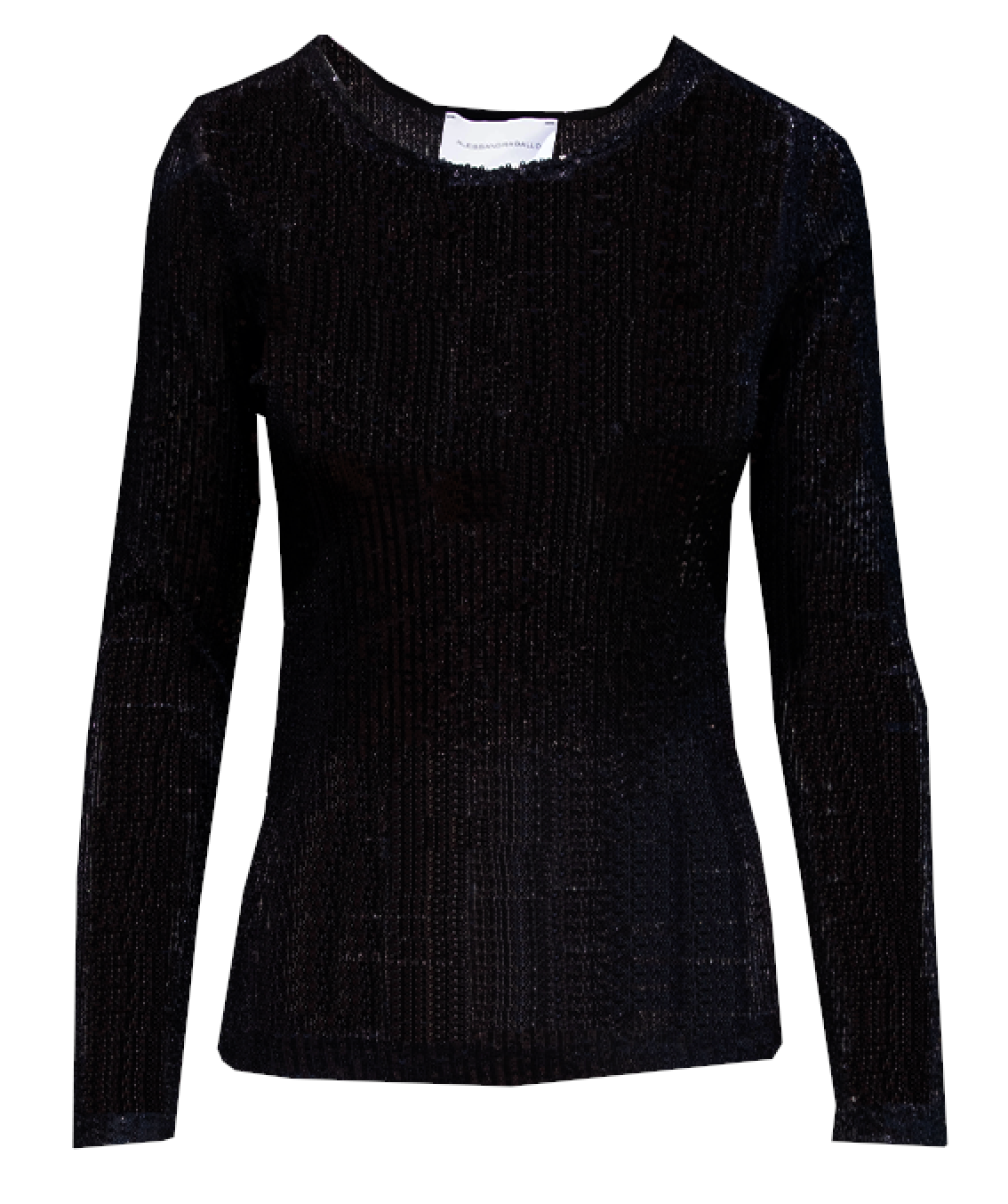 VIOLET - black sequin sweater
