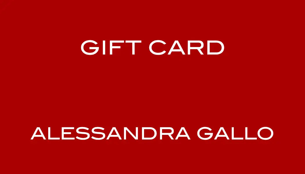 Gift Card Digitale Alessandra Gallo