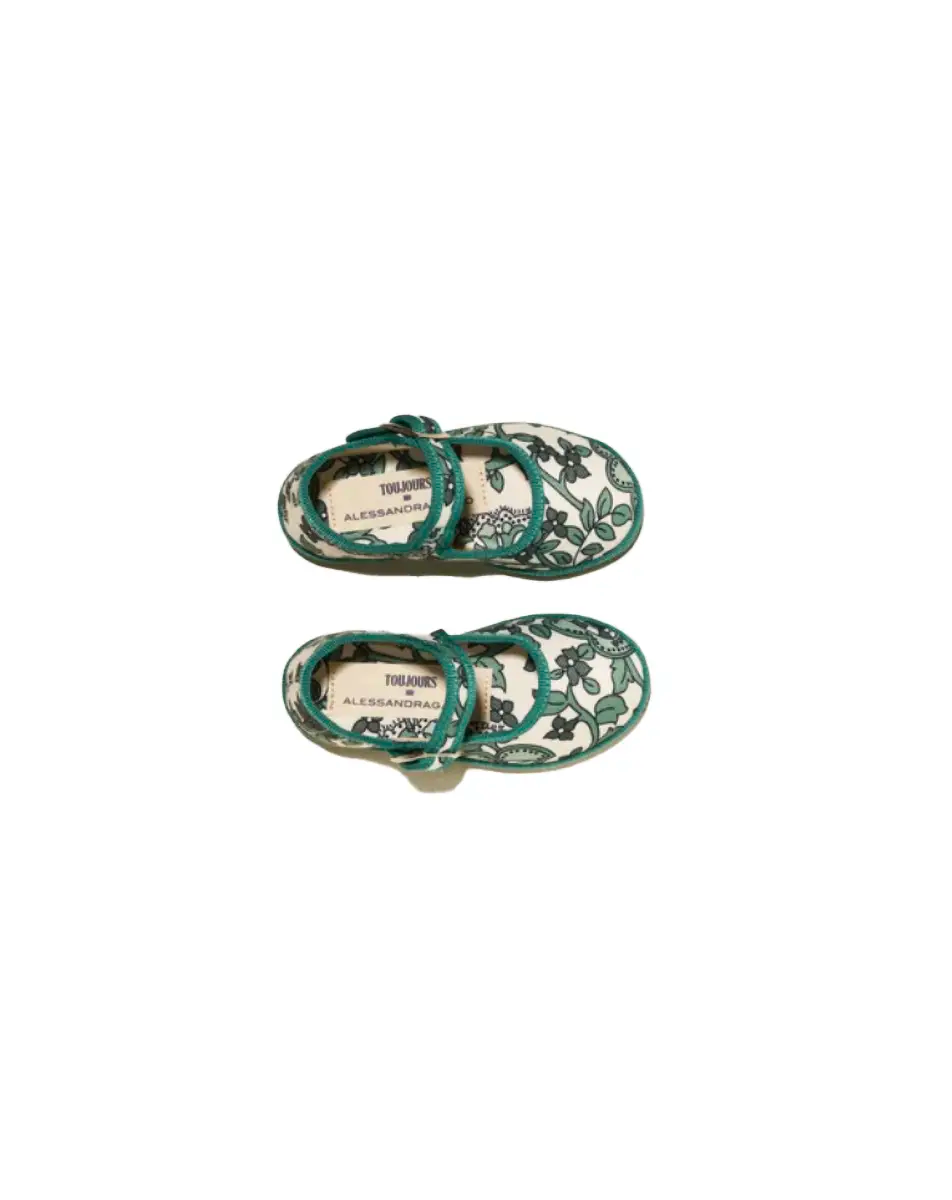 Mary Jane Green Obsession Bambina – Alessandra Gallo × Toujours Milano