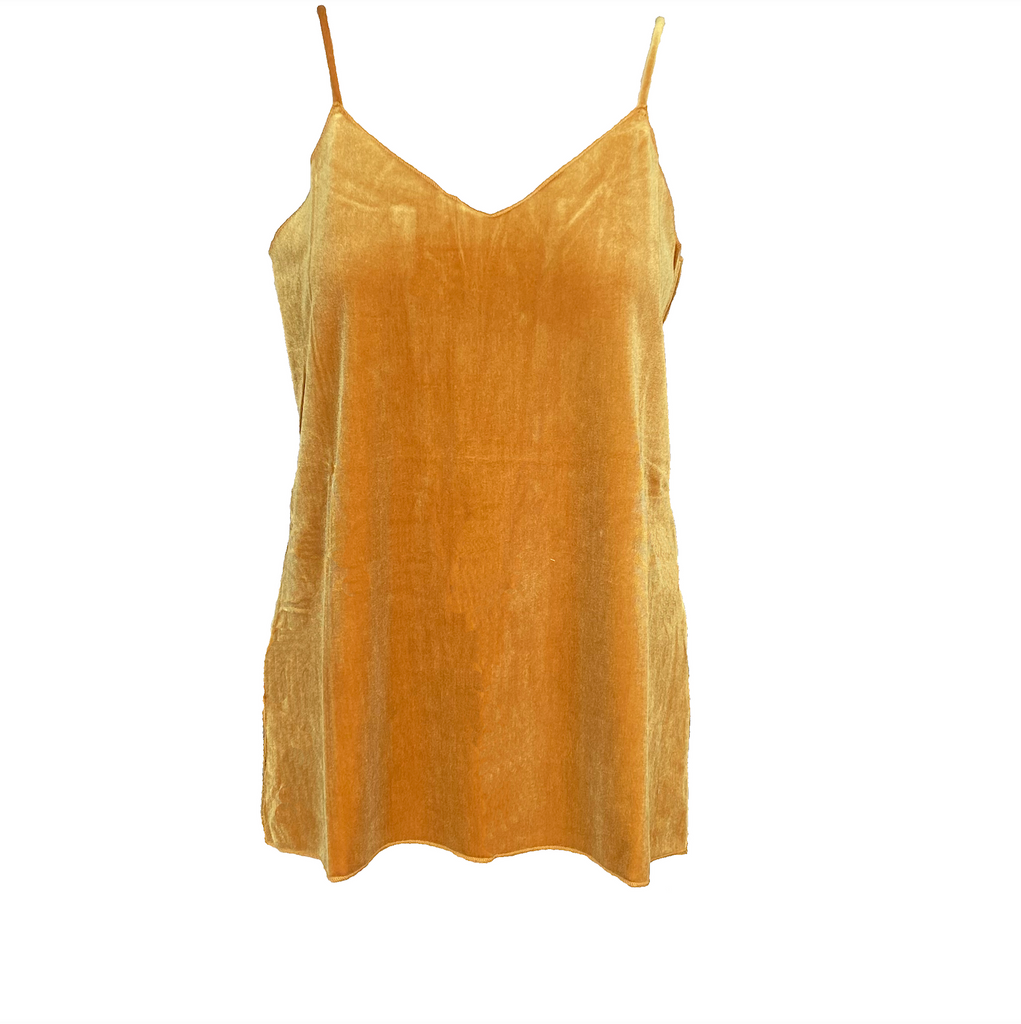 MIRTA - top in ocre chenille