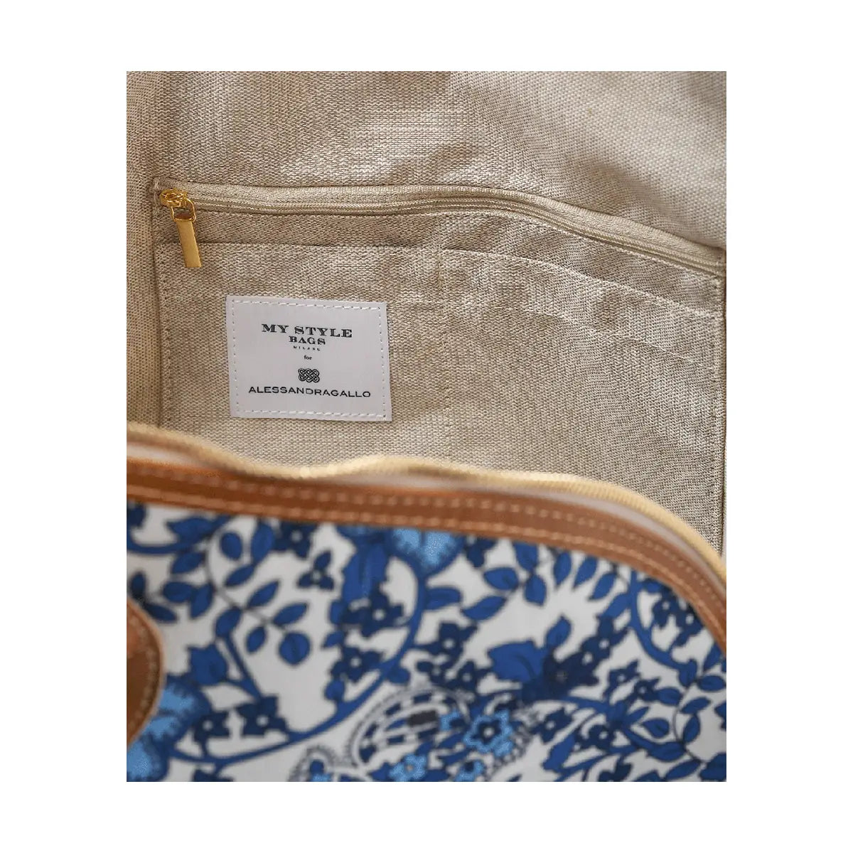 London Weekender Bag - ALESSANDRAGALLO x My Style Bags Collaboration 

