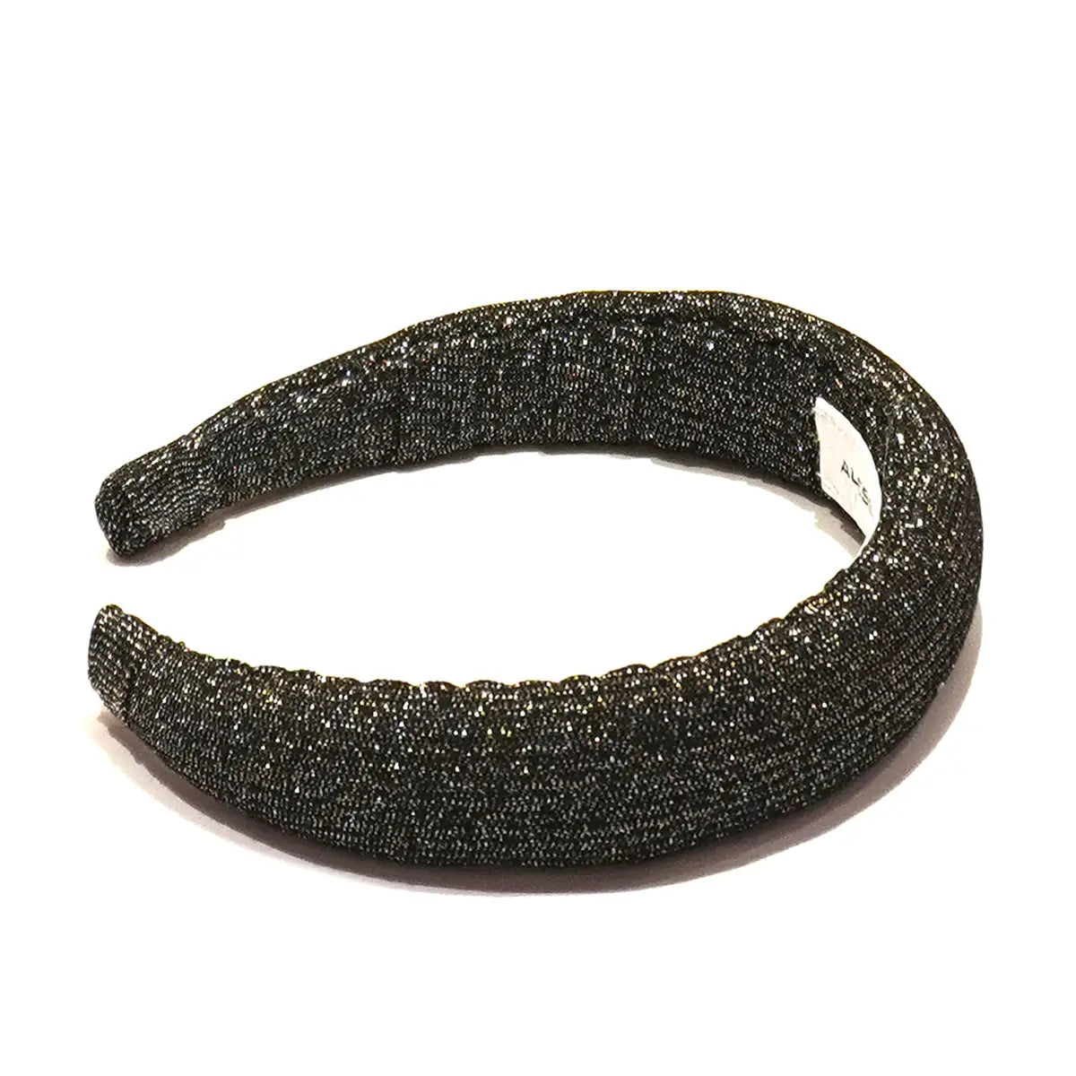 Cerchietto liscio per capelli di Alessandra Gallo  in lurex mix - vista frontale - Accessori - Stardust Collection 