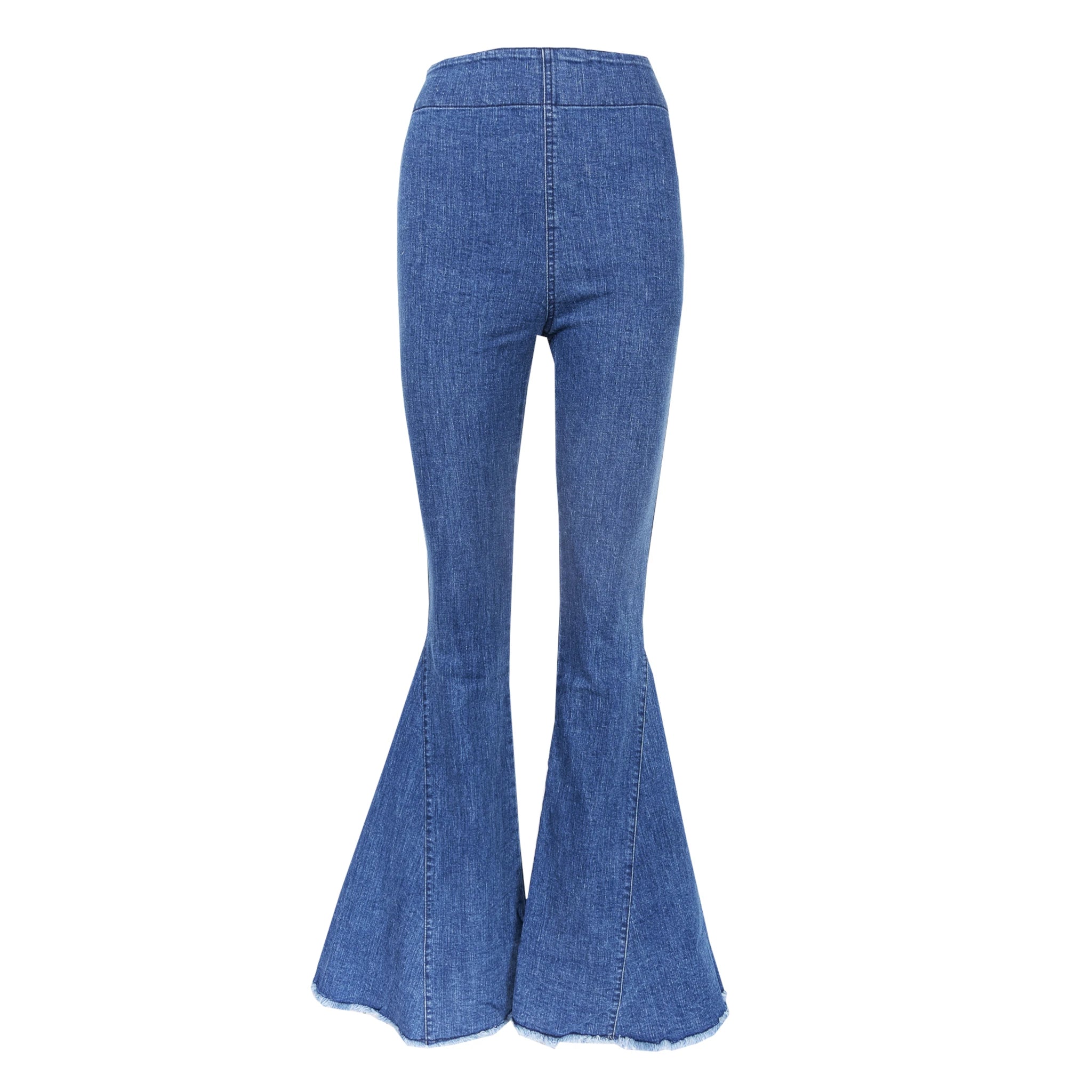 Pantalone LOLISSIMA zampa jeans - jeans elegante Made in Italy Printemps Collection