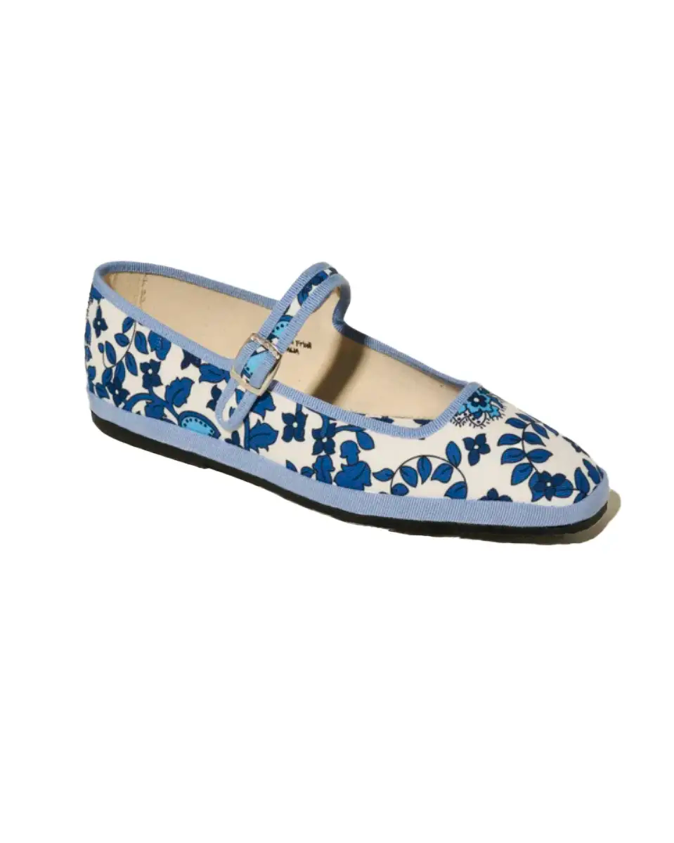Mary Jane Blue Obsession Donna, Alessandra Gallo × Toujours Milano, vista di tre quarti.