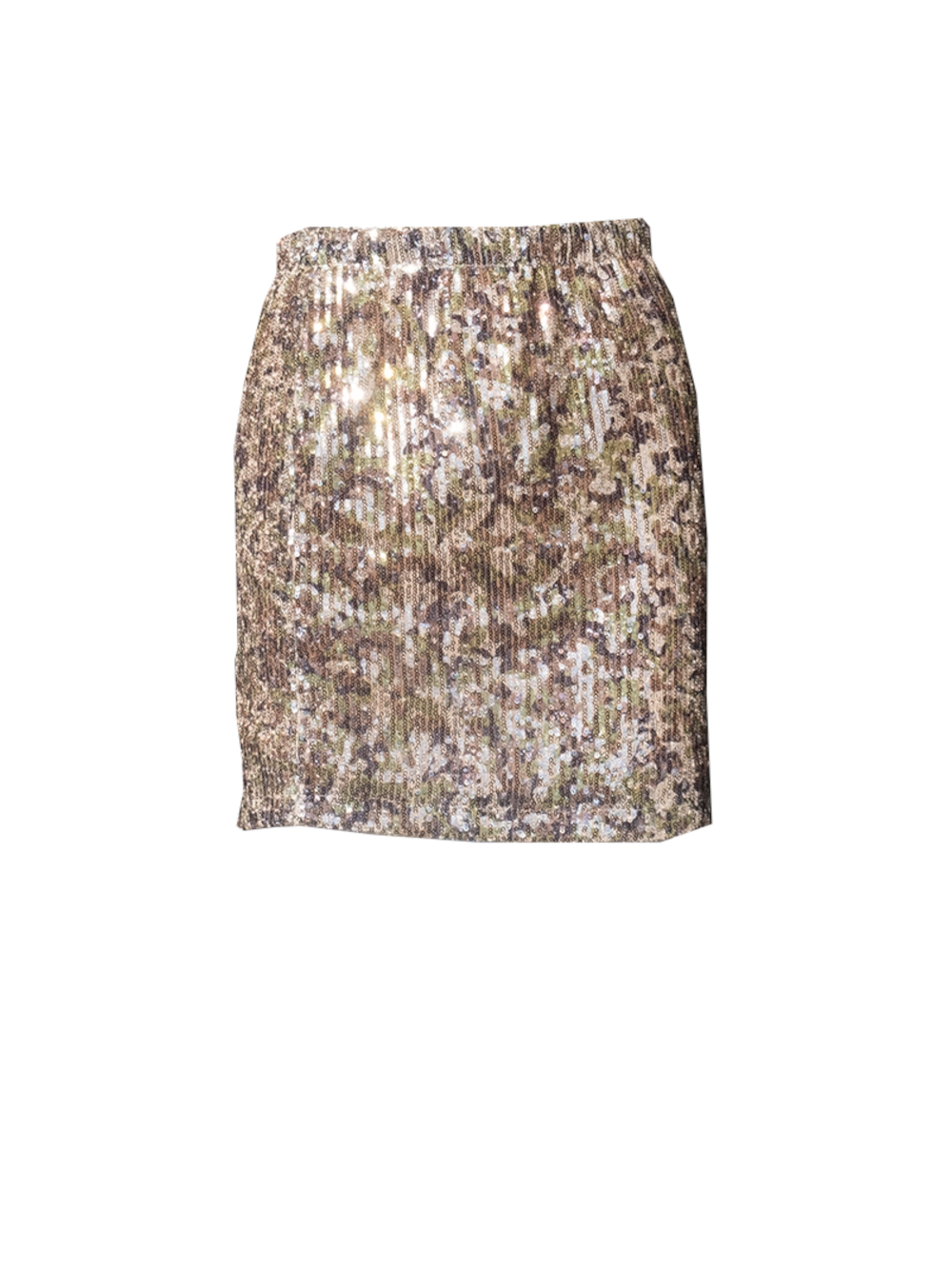 Sequin camouflage mini skirt best sale