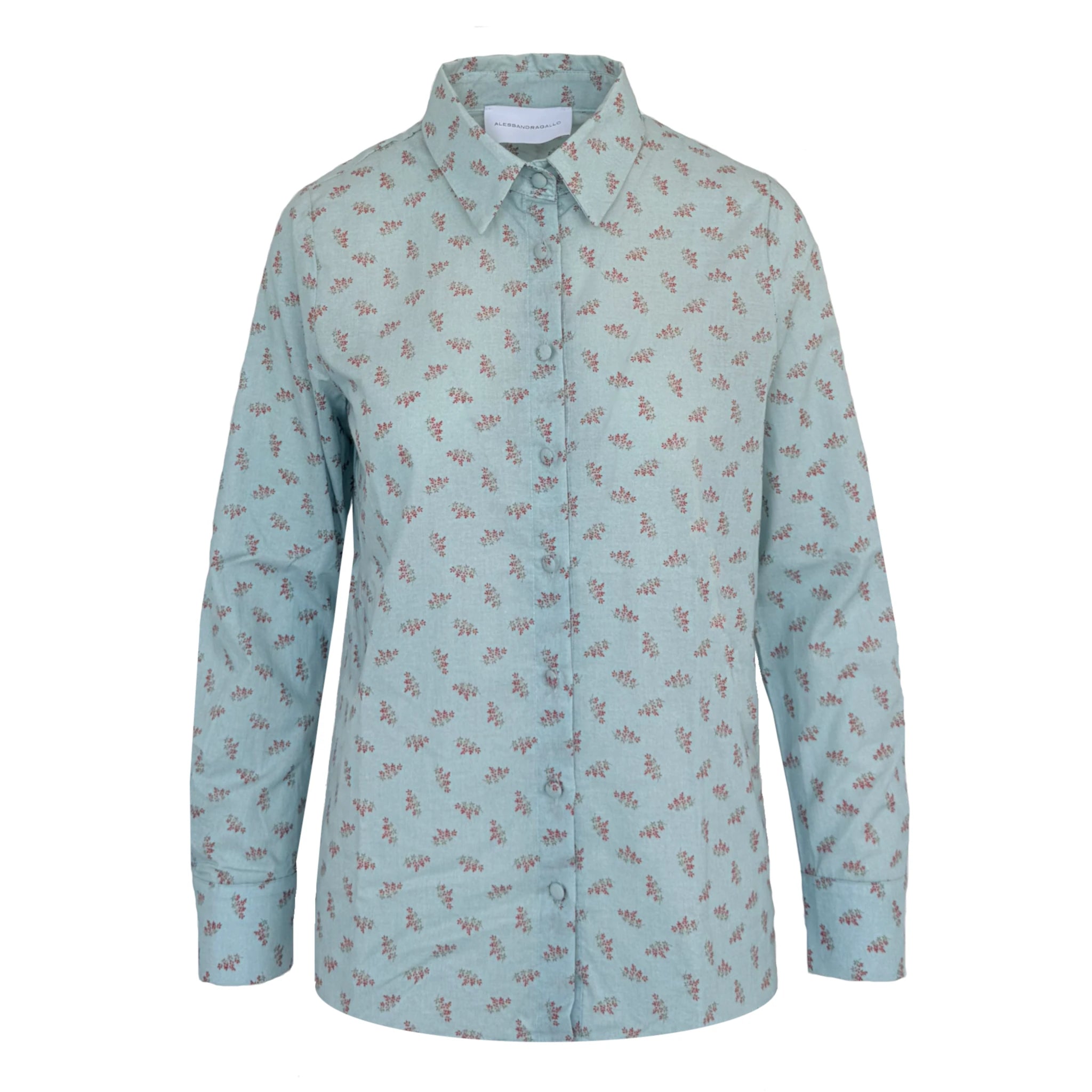 Camicia PEONIA fantasia Stourhead - camicia floreale Made in Italy Printemps Collection