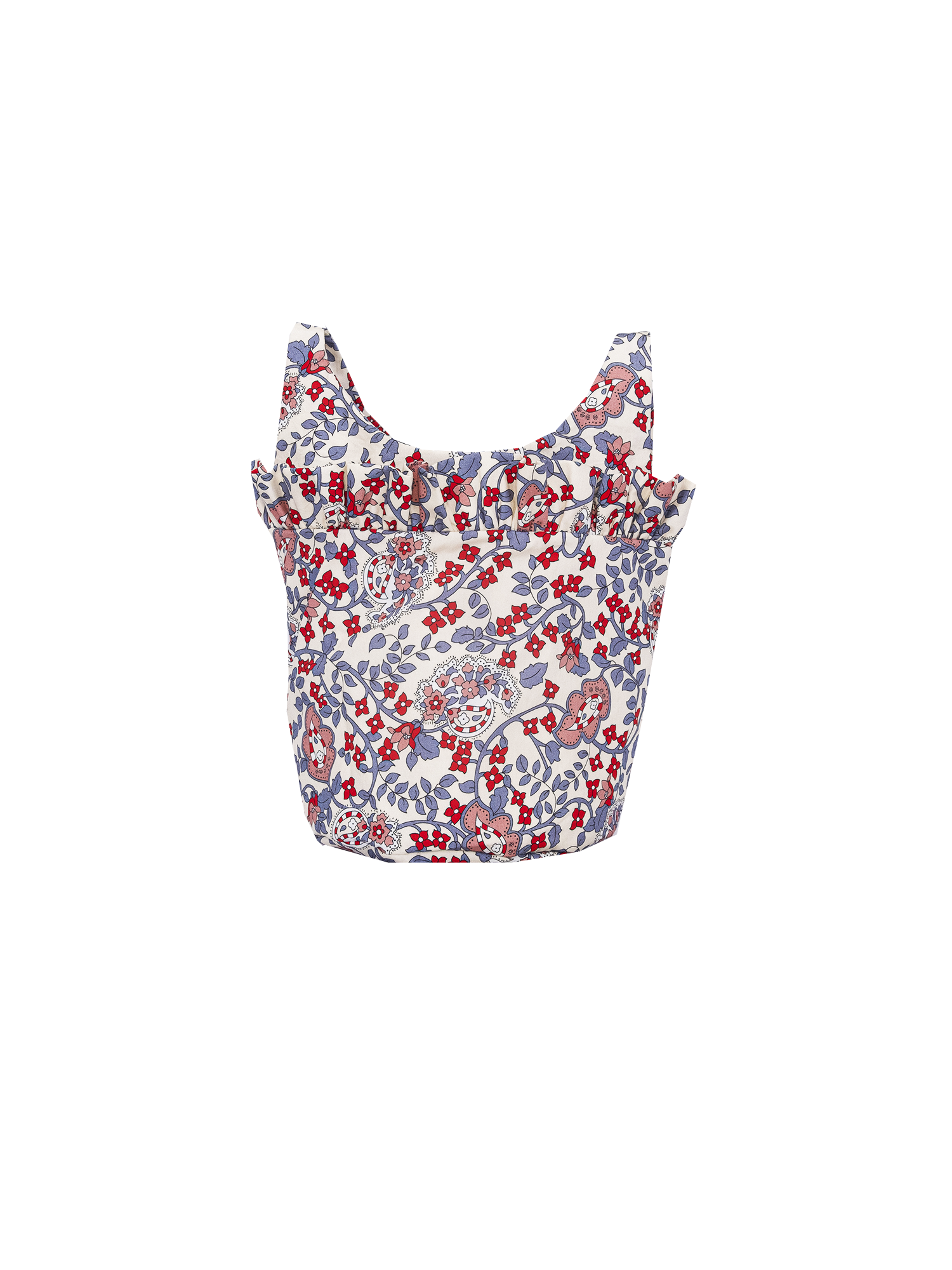 JASMINE - cotton tote bag in Kew pattern