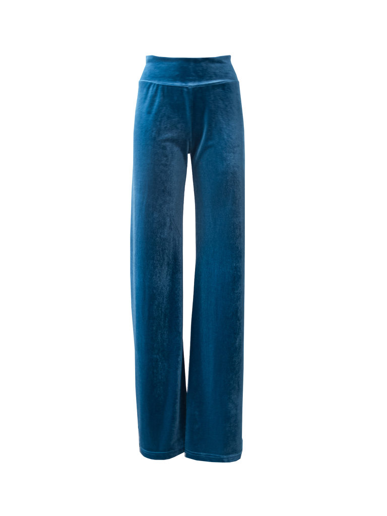 MIMI - trousers in teal chenille