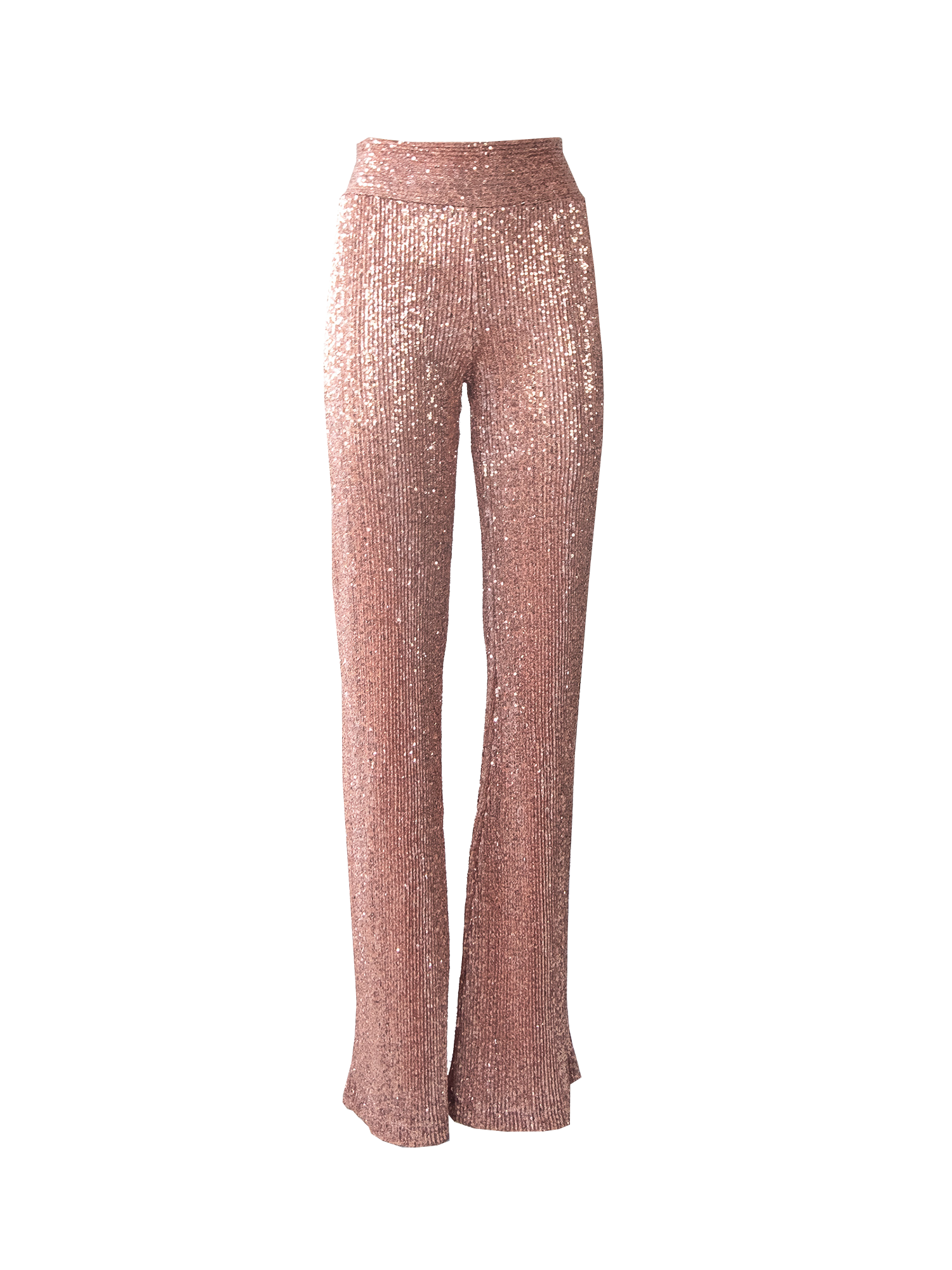 MIMI - pink sequin palazzo pants