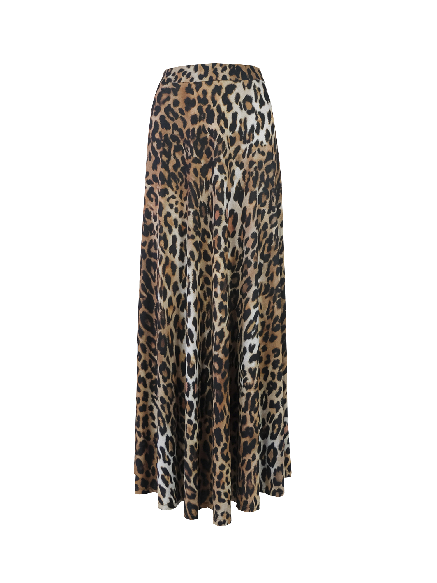 TOSCA - long skirt in print animalier lycra