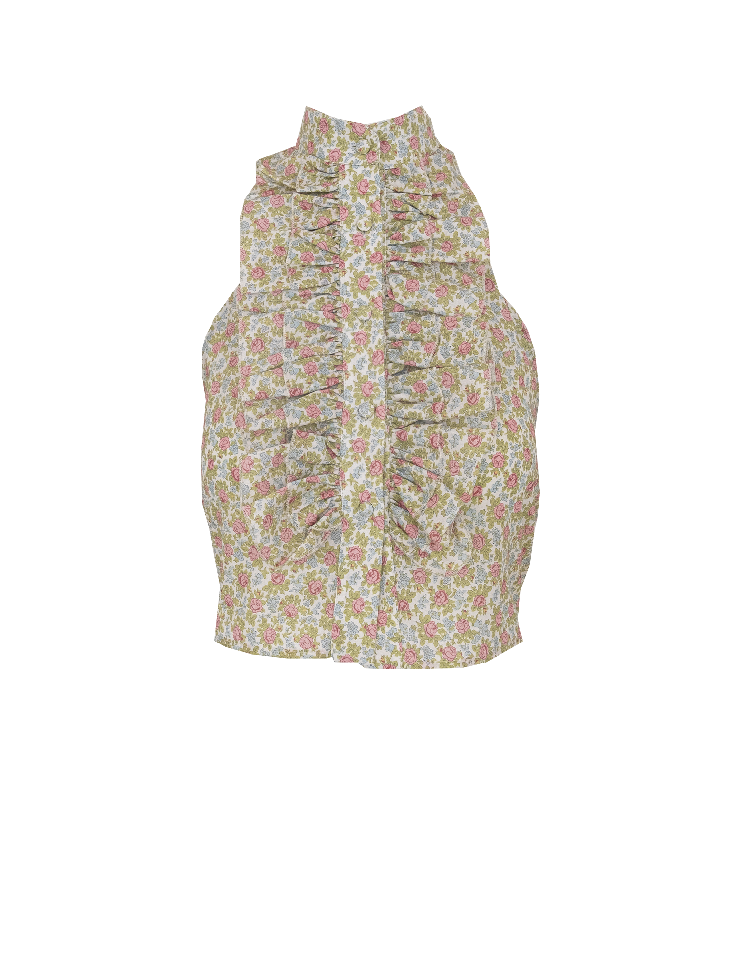 ORCHIDEA - Ephrussi patterned cotton top