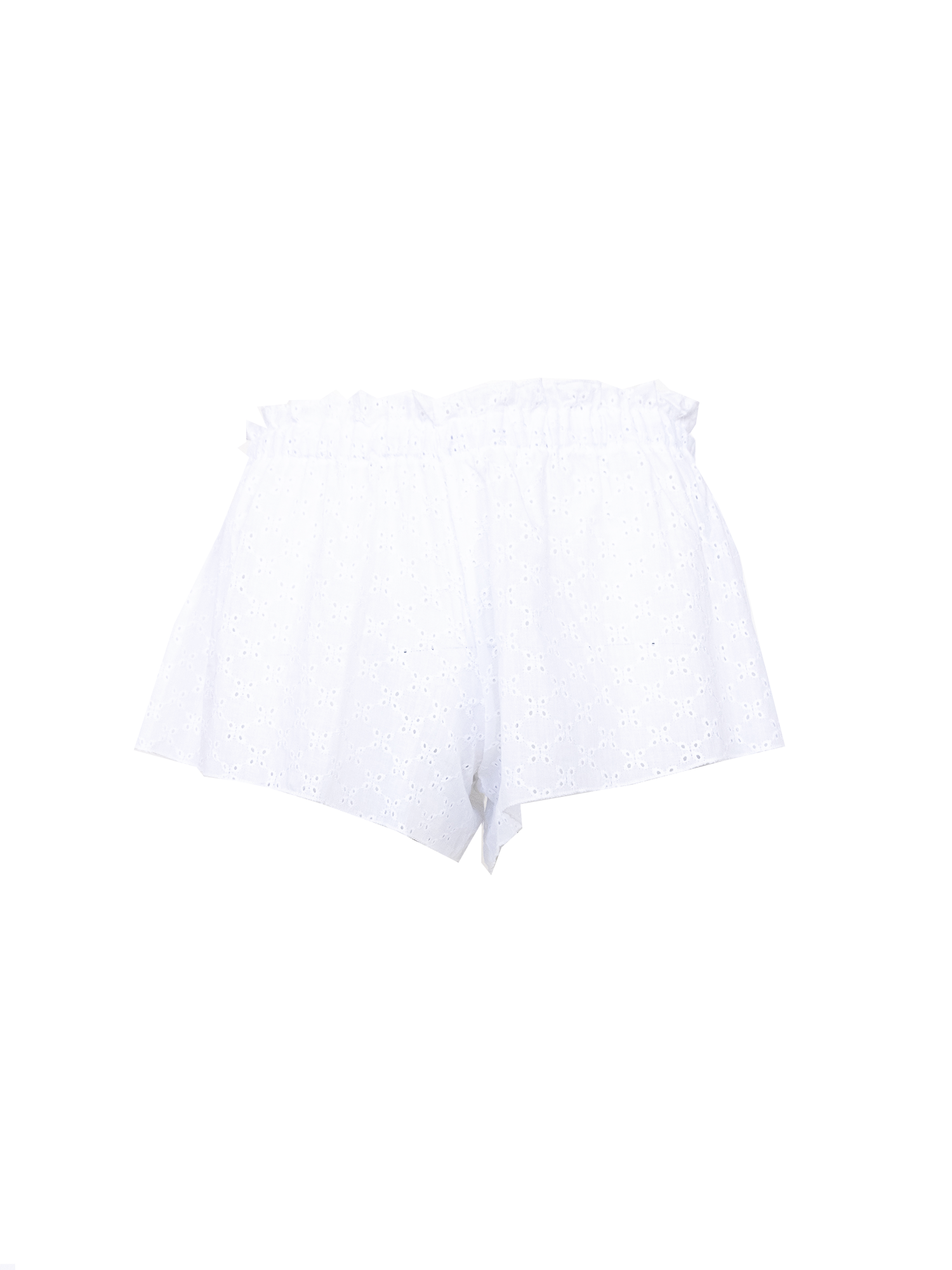 AMARANTA - cotton Sangallo shorts