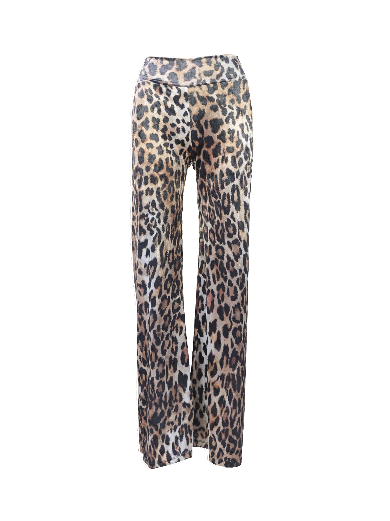 MIMI - trousers in animalier hammered chenille