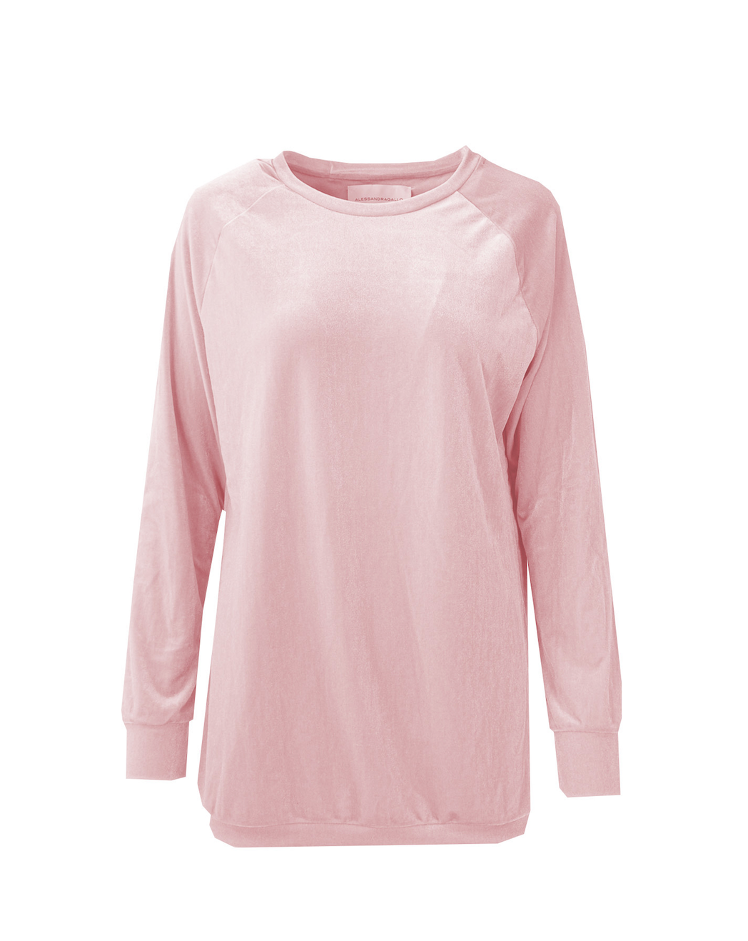 FLORA - chenille sweatshirt in pink
