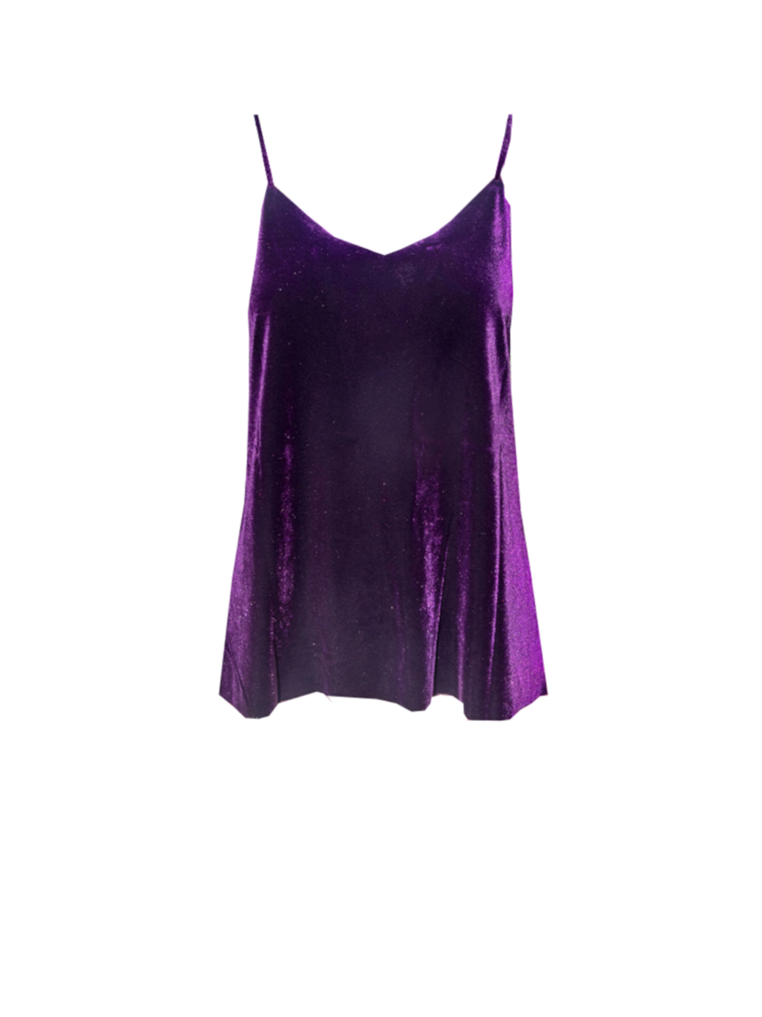 MIRTA - top in purple chenille