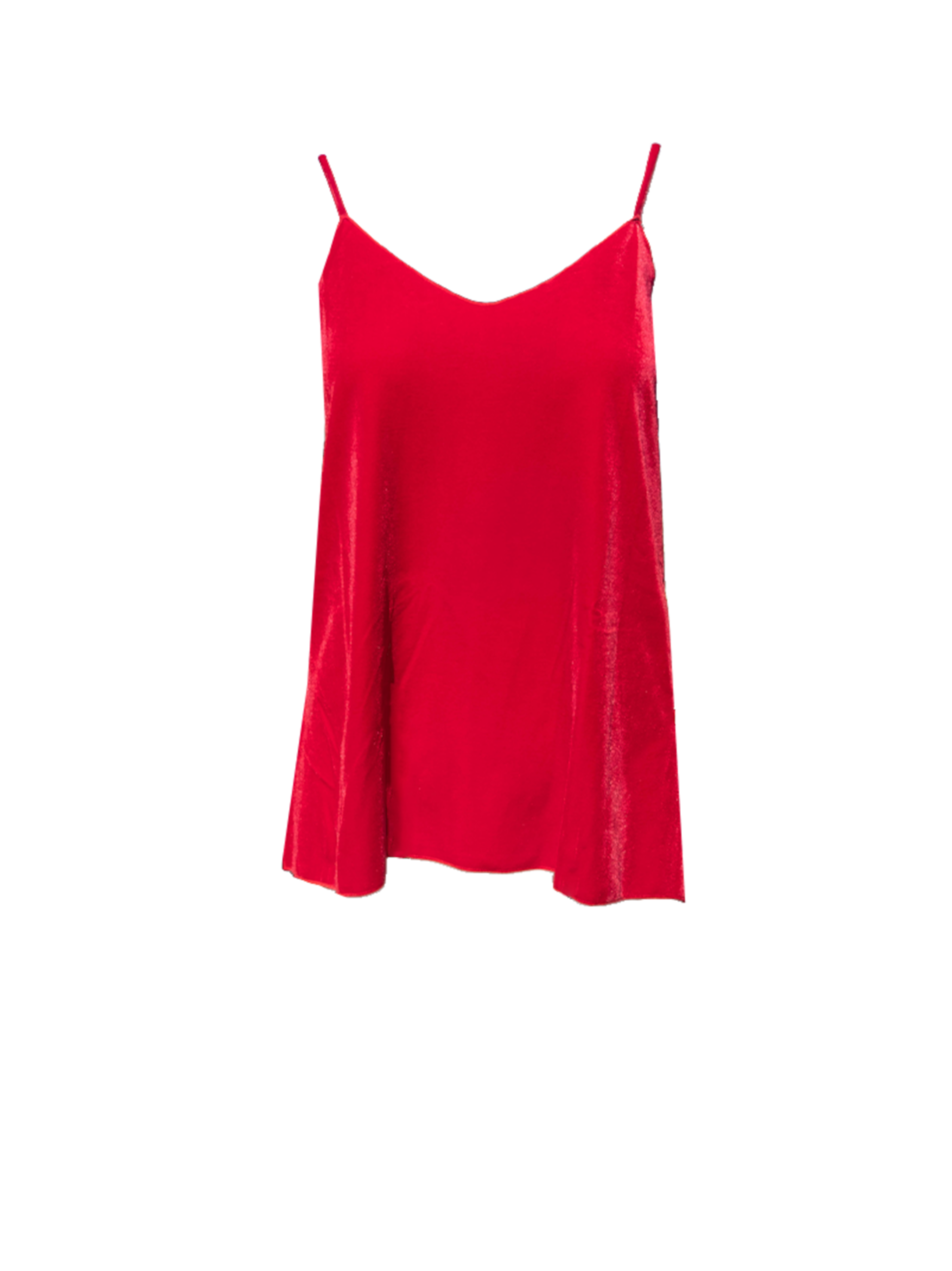 MIRTA - top in red chenille
